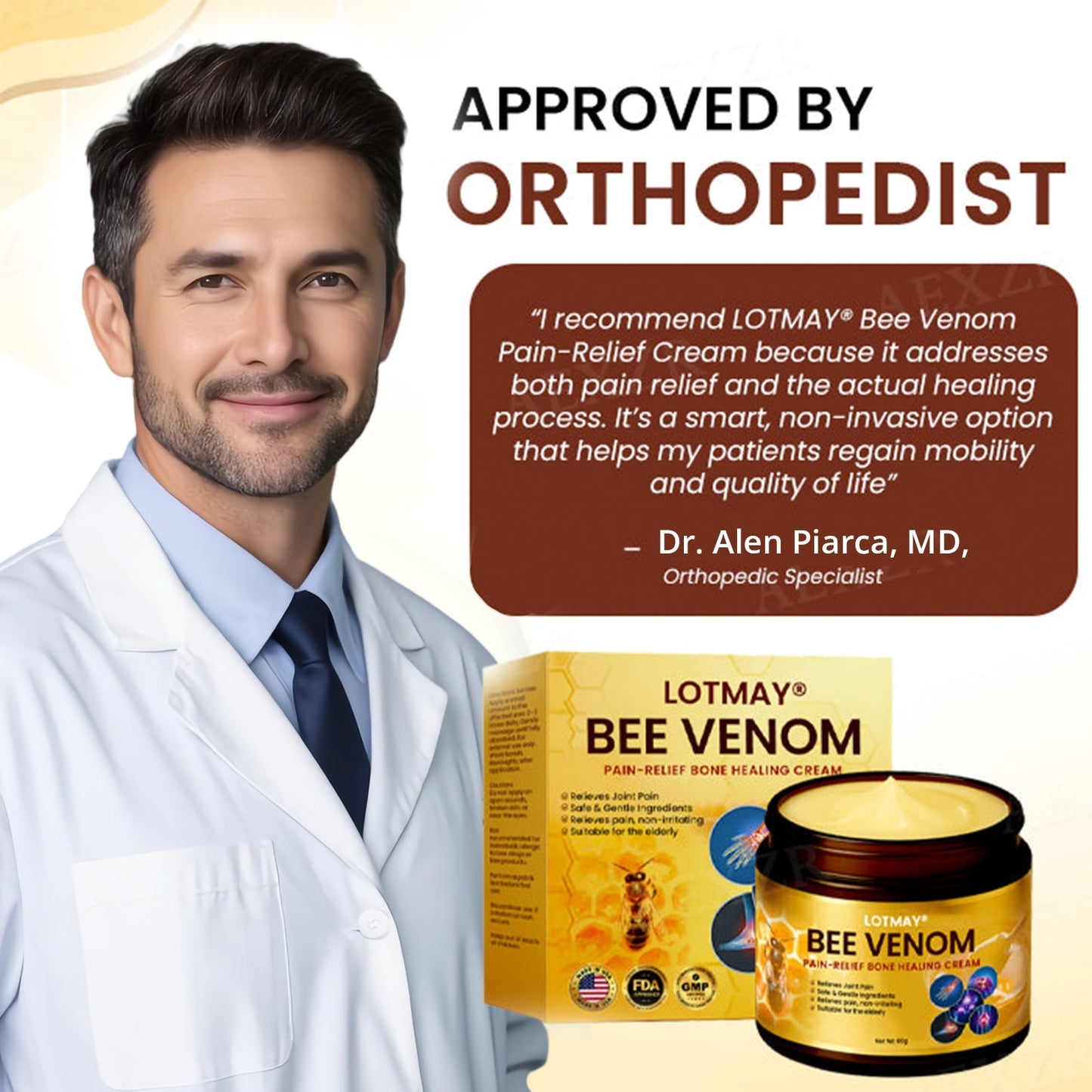 LOTMAY® Bee Venom Pain-Relief Bone Healing Cream