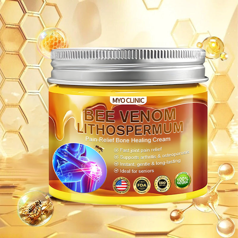 Myo Clinic BEE VENOM LITHOSPERMUM Pain-Relief Bone Healing Cream 👑(Specially for older adults)