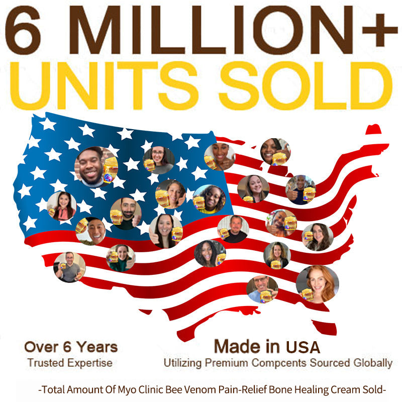 Myo Clinic BEE VENOM LITHOSPERMUM Pain-Relief Bone Healing Cream 👑(Specially for older adults)