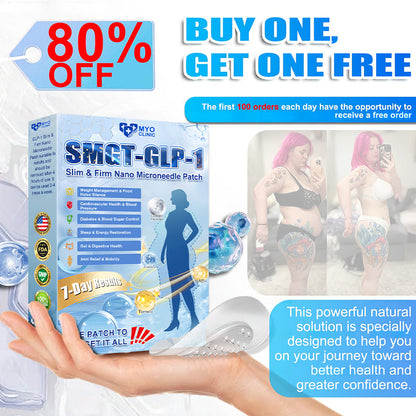 🇺🇸FDA Official Store | Myo Clinic GLP-1 Slim & Firm Nano Microneedle Patch with Collagen, Turmeric & Matrixyl 3000丨Obesity, Cardiovascular Disease, Diabetes, Sleep Apnea, Joint Problems and More