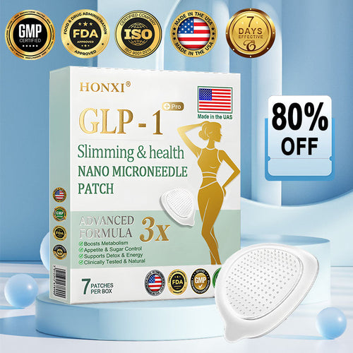 Honxi® Slimming & health NANO MICRONEEDLE PATCH 👩‍⚕️Suitable for obesity, cardiovascular diseases, diabetes, sleep apnea, high cholesterol and blood lipids, joint problems, and various other conditions