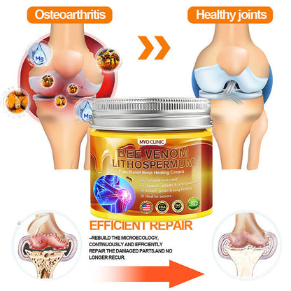 Myo Clinic BEE VENOM LITHOSPERMUM Pain-Relief Bone Healing Cream 👑(Specially for older adults)