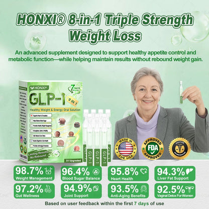 🇺🇸 US Online | Honxi® GLP-1 9-in-1 Slim & Healthy Oral Solution(𝑂𝑛𝑐𝑒 𝑎 𝑑𝑎𝑦, 𝑣𝑖𝑠𝑖𝑏𝑙𝑒 𝑟𝑒𝑠𝑢𝑙𝑡𝑠 𝑖𝑛 7 𝑑𝑎𝑦𝑠)  ✅ 𝗦𝘂𝗽𝗽𝗼𝗿𝘁𝘀 𝗼𝗯𝗲𝘀𝗶𝘁𝘆, 𝗰𝗮𝗿𝗱𝗶𝗼𝘃𝗮𝘀𝗰𝘂𝗹𝗮𝗿 𝗵𝗲𝗮𝗹𝘁𝗵, 𝗱𝗶𝗮𝗯𝗲𝘁𝗲𝘀, 𝘀𝗹𝗲𝗲𝗽 𝗮𝗽𝗻𝗲𝗮, 𝗴𝘂𝘁 𝗵𝗲𝗮𝗹𝘁𝗵, 𝗷𝗼𝗶𝗻𝘁 𝗶𝘀𝘀𝘂𝗲𝘀, 𝐰𝐡𝐢𝐥𝐞 𝐚𝐥𝐬𝐨 𝐟𝐢𝐫𝐦𝐢𝐧𝐠 𝐭𝐡𝐞 𝐬𝐤𝐢𝐧 𝐚𝐧𝐝 𝐛𝐨𝐨𝐬𝐭𝐢𝐧𝐠 𝐞𝐧𝐞𝐫𝐠𝐲.