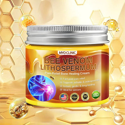 Myo Clinic BEE VENOM LITHOSPERMUM Pain-Relief Bone Healing Cream 👑(Specially for older adults)