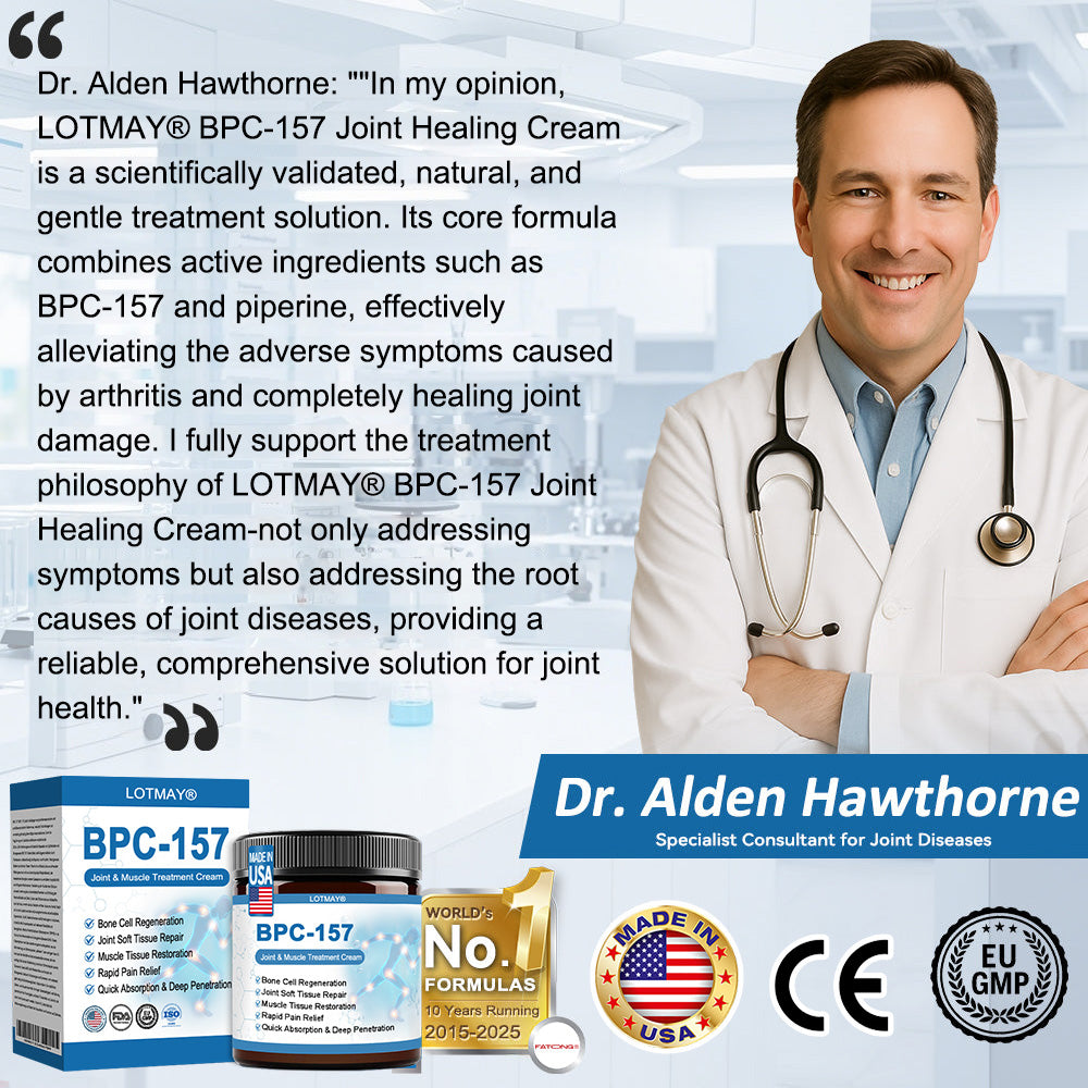 🇺🇸 LOTMAY® BPC-157 Joint & Muscle Treatment Cream🦴Treats Arthritis, Neuropathy, Rheumatism, Sports Injuries & More 🌹