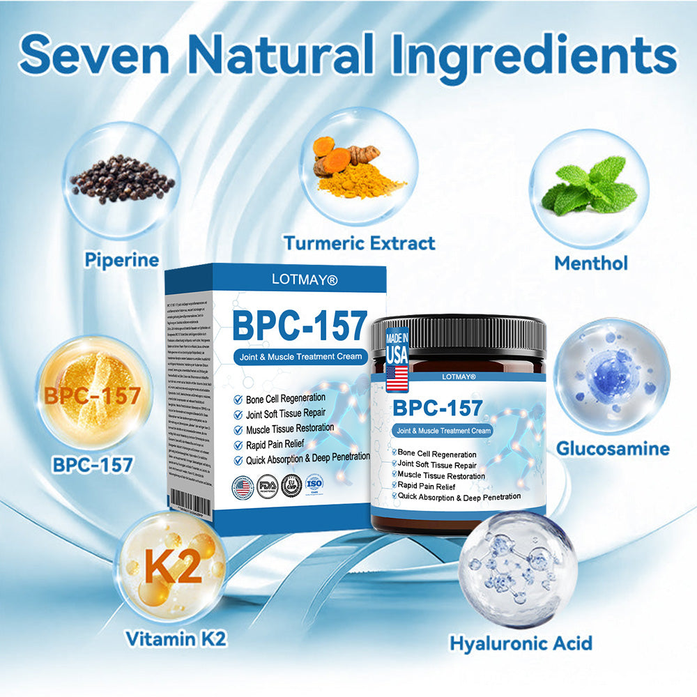 🇺🇸 LOTMAY® BPC-157 Joint & Muscle Treatment Cream🦴Treats Arthritis, Neuropathy, Rheumatism, Sports Injuries & More 🌹