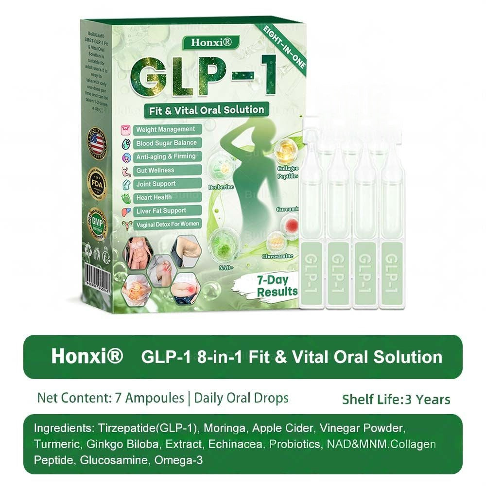 Official Pharmacy | Honxi® GLP-1 8-in-1 Fit & Vital Oral Solution (𝑱𝒖𝒔𝒕 𝒐𝒏𝒄𝒆 𝒂 𝒅𝒂𝒚, 𝒗𝒊𝒔𝒊𝒃𝒍𝒆 𝒄𝒉𝒂𝒏𝒈𝒆𝒔 𝒊𝒏 7 𝒅𝒂𝒚𝒔) ✅ 𝑭𝒐𝒓 𝒐𝒃𝒆𝒔𝒊𝒕𝒚, 𝒄𝒂𝒓𝒅𝒊𝒐𝒗𝒂𝒔𝒄𝒖𝒍𝒂𝒓 𝒉𝒆𝒂𝒍𝒕𝒉, 𝒅𝒊𝒂𝒃𝒆𝒕𝒆𝒔, 𝒔𝒍𝒆𝒆𝒑 𝒂𝒑𝒏𝒆𝒂, 𝒈𝒖𝒕 𝒉𝒆𝒂𝒍𝒕𝒉, 𝒋𝒐𝒊𝒏𝒕 𝒊𝒔𝒔𝒖𝒆𝒔, 𝒂𝒏𝒅 𝒎𝒐𝒓𝒆